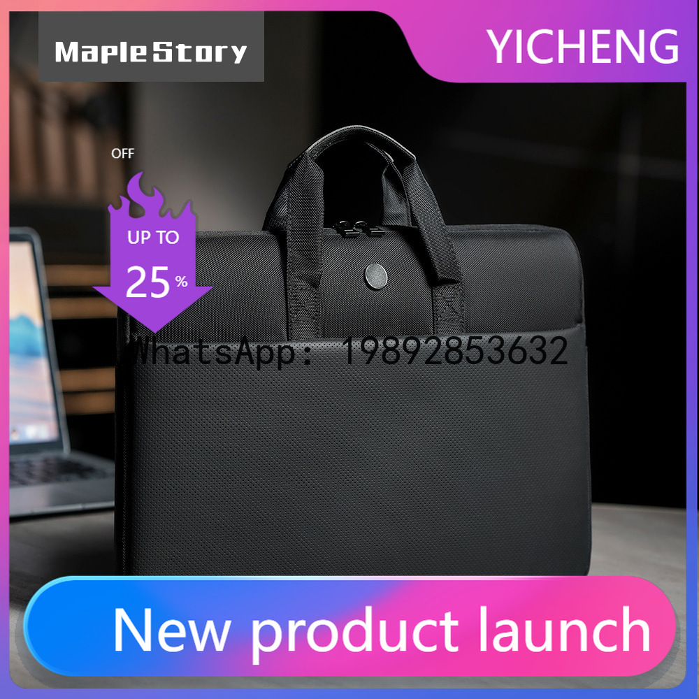 PYJ notebook bag business wate - Leather Briefcase ulasan dan harga