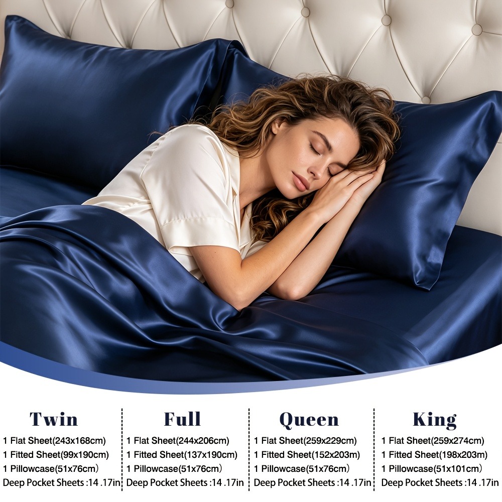 100% Bamboo Fiber Satin Bed Sh - Silk Pillowcase ulasan dan harga