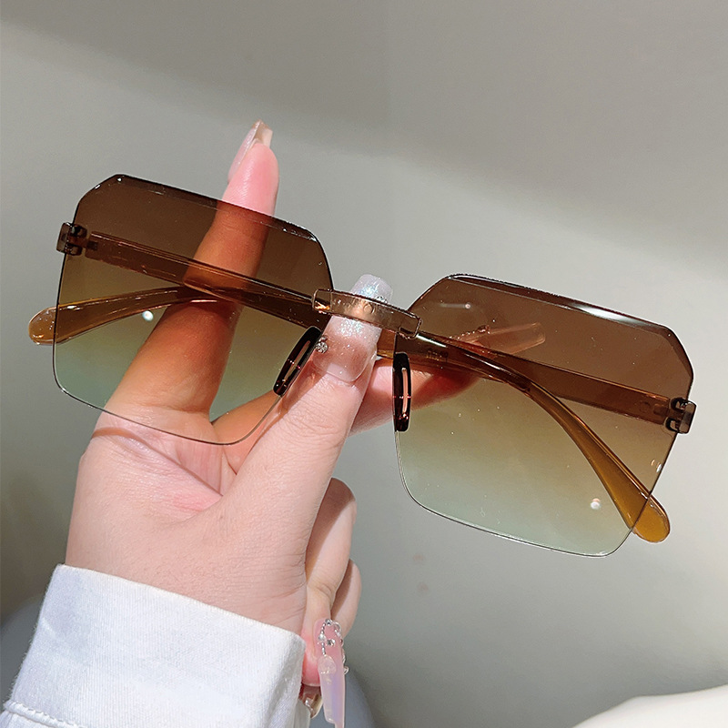 New Vintage Frameworkless Sung - Designer Sunglasses ulasan dan harga