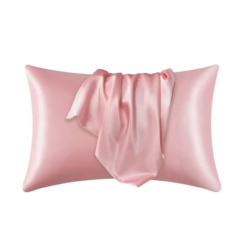 1/2pcs Satin Silk Pillowcase f - Silk Pillowcase ulasan dan harga