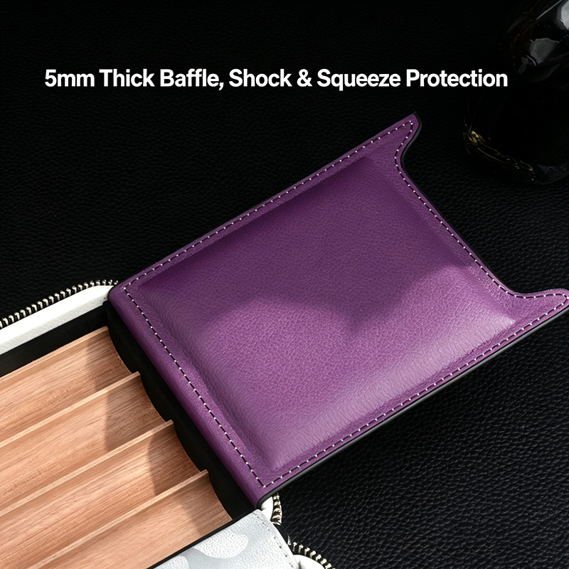 Leather Travel Cigar Case Hold - Premium Cigar Case ulasan dan harga