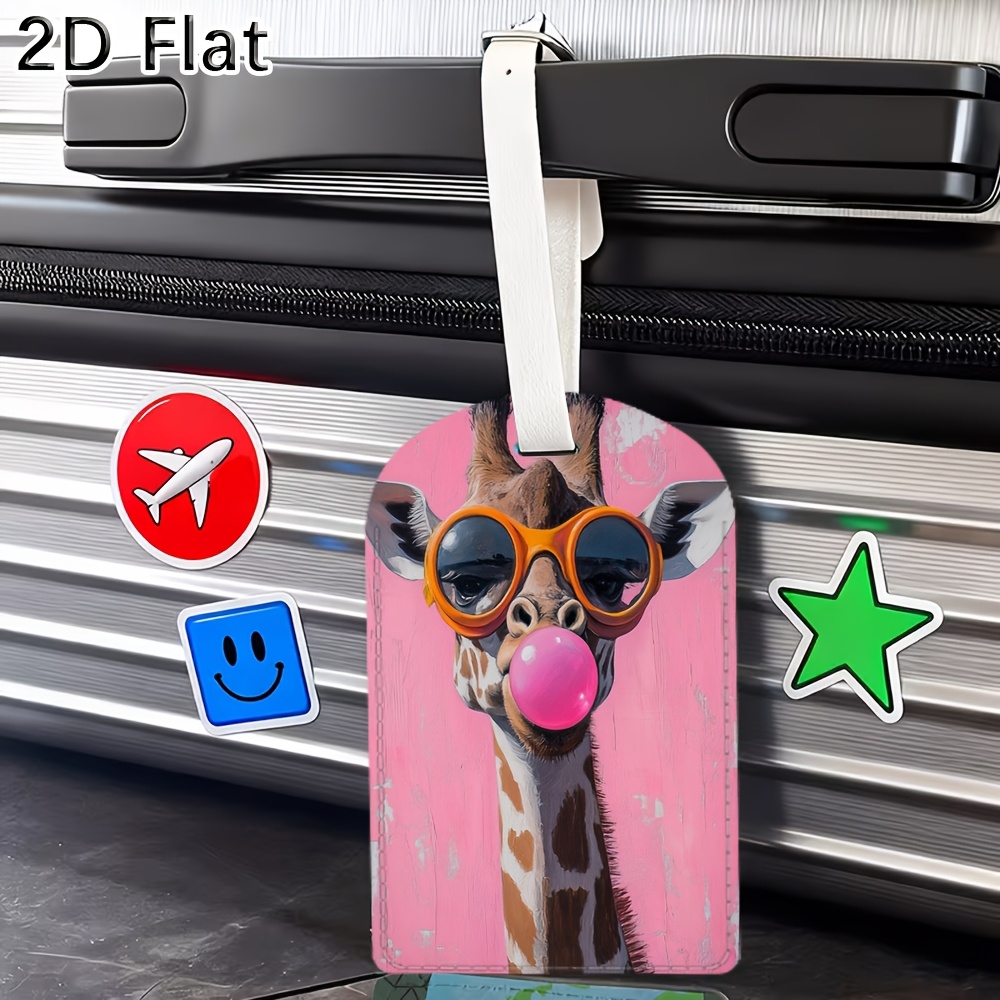 Cute Giraffe Luggage Tag Trave - Travel Luggage Set ulasan dan harga