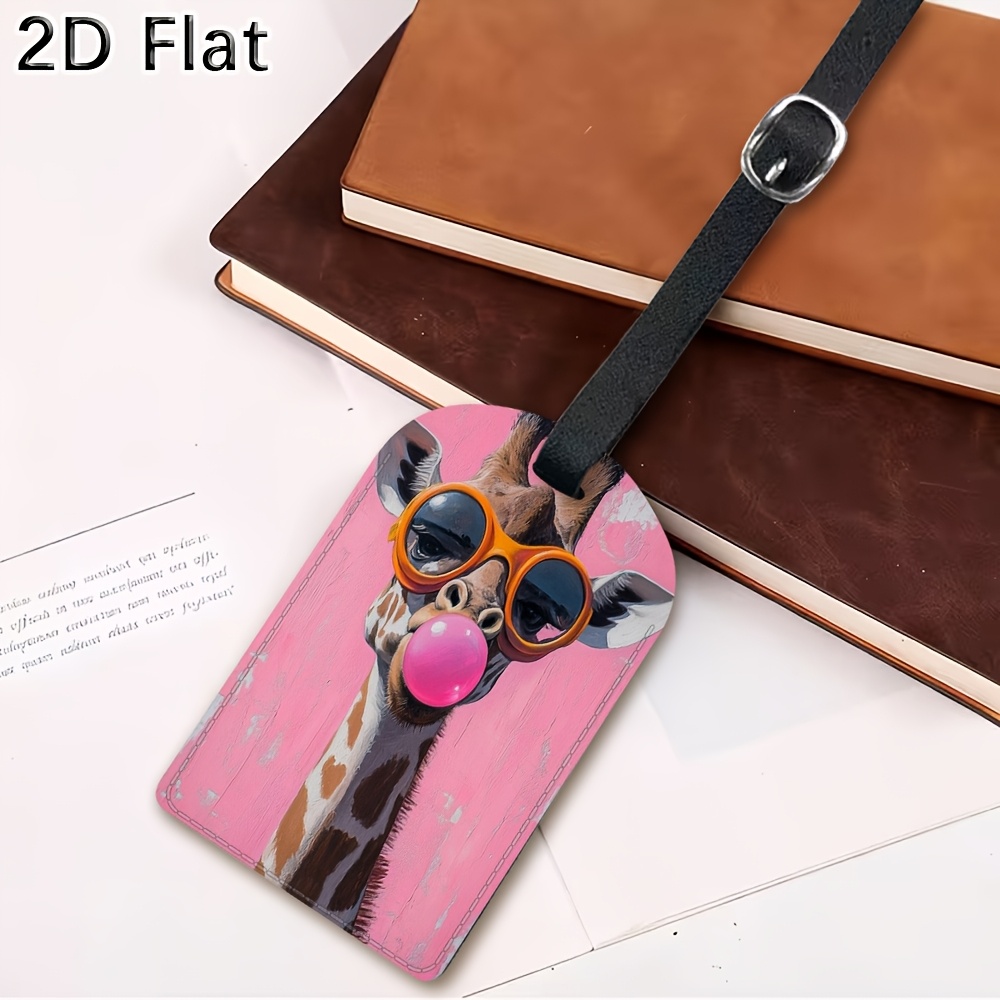 Cute Giraffe Luggage Tag Trave - Travel Luggage Set ulasan dan harga