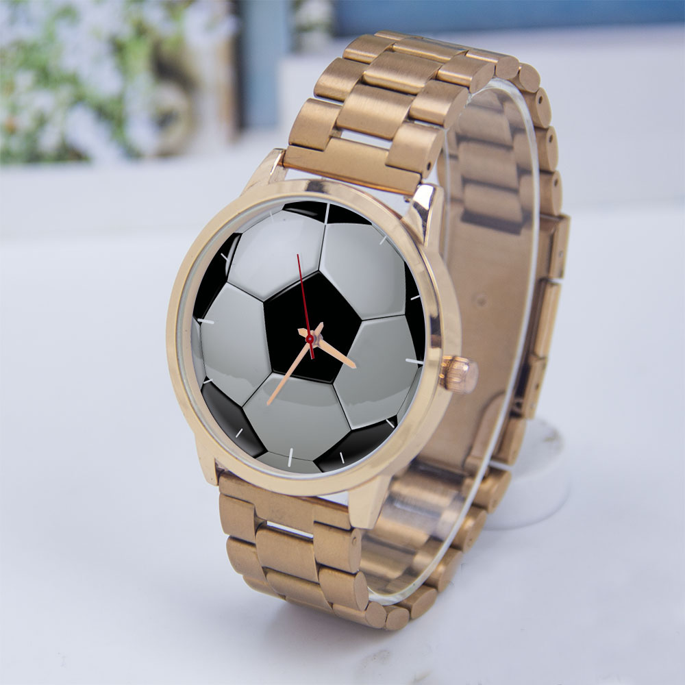 Football Soccer Design Fans Si - Gold Plated Jewelry ulasan dan harga