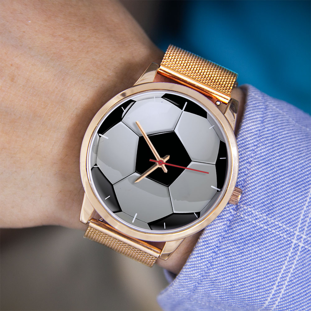 Football Soccer Design Fans Si - Gold Plated Jewelry ulasan dan harga