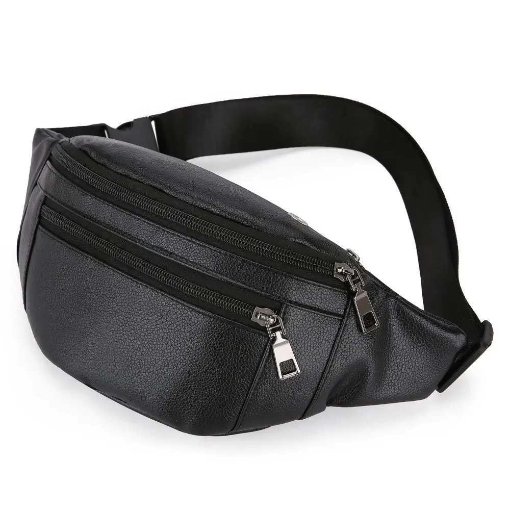 Multifunctional Crossbody Cash - Leather Wallet Men ulasan dan harga