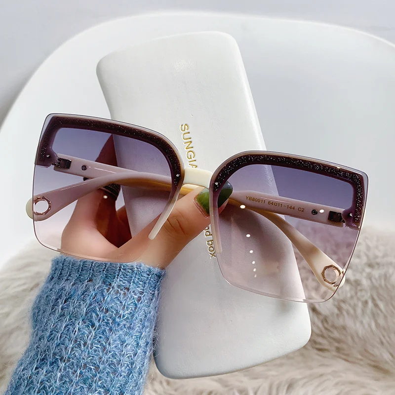 Oversized Sunglasses Man Woman - Designer Sunglasses ulasan dan harga