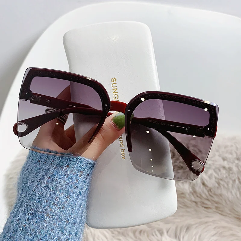 Oversized Sunglasses Man Woman - Designer Sunglasses ulasan dan harga