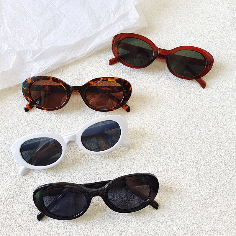 Vintage Small Oval Sunglasses  - Designer Sunglasses ulasan dan harga