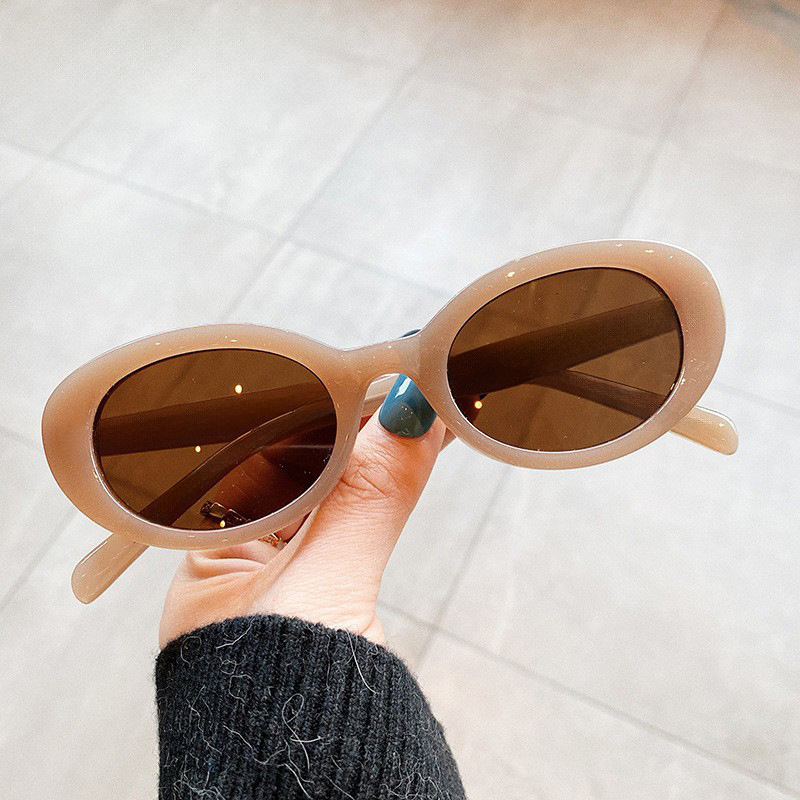 Vintage Small Oval Sunglasses  - Designer Sunglasses ulasan dan harga