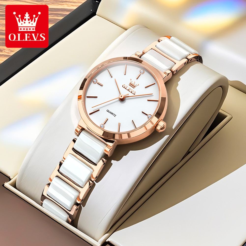OLEVS Women Watch 5877 Luxury  - Luxury Gift Set ulasan dan harga