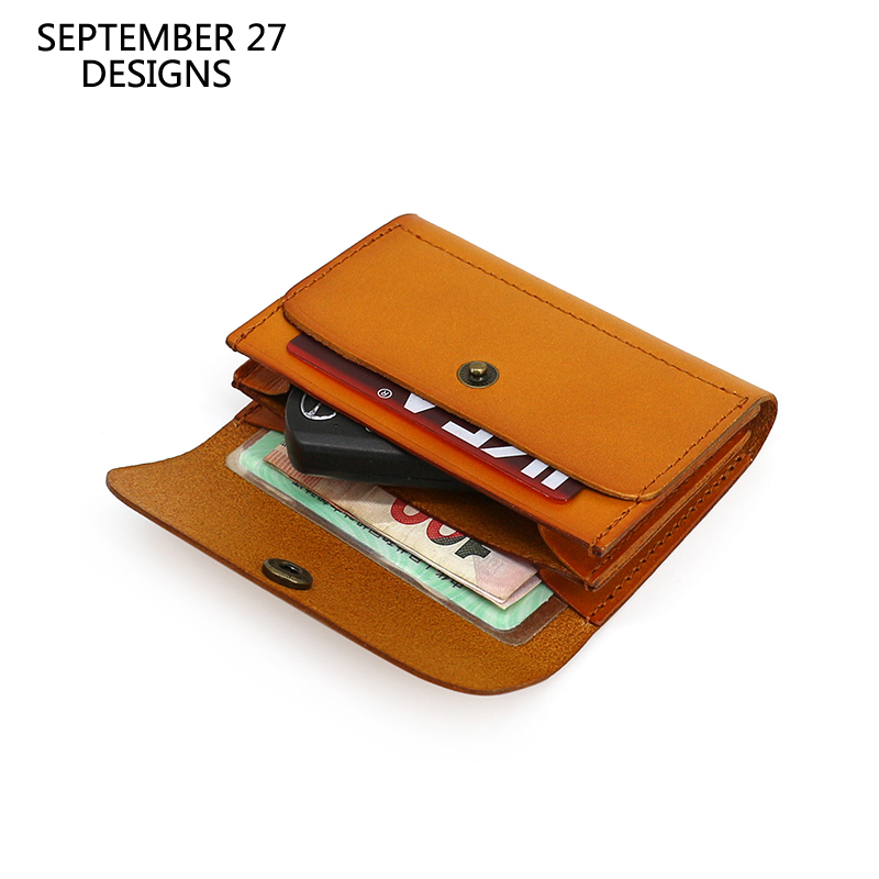 Mini Waist Bag Men Genuine Lea - Leather Wallet Men ulasan dan harga