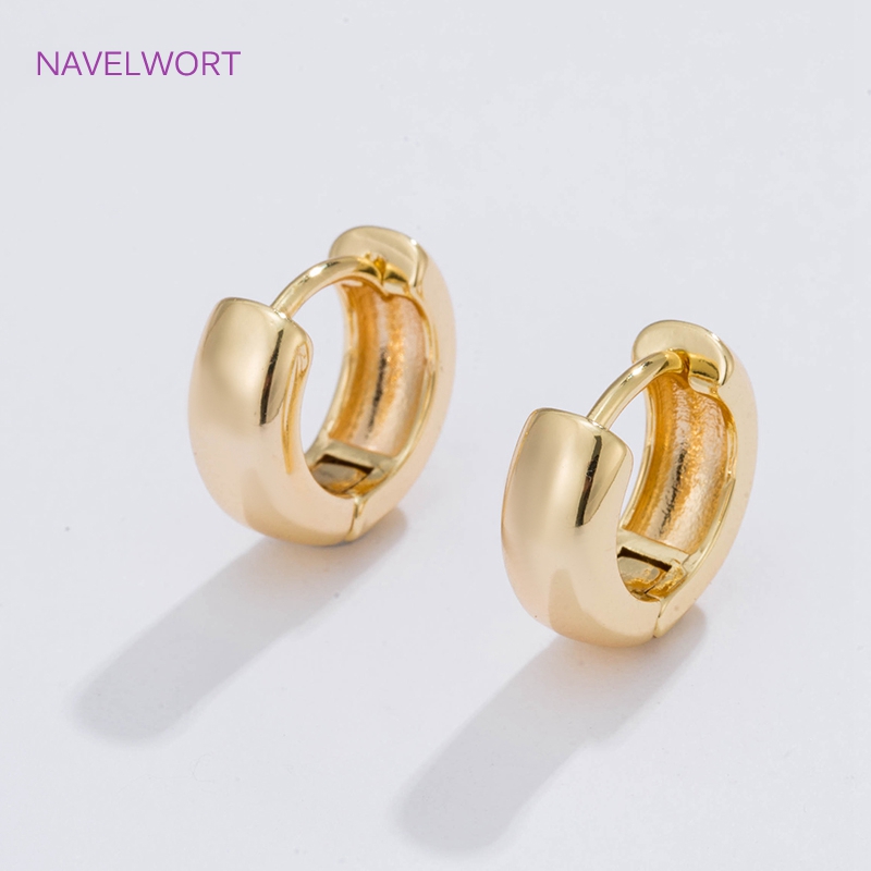 6 Sizes Gold Plated Circle Hoo - Gold Plated Jewelry ulasan dan harga