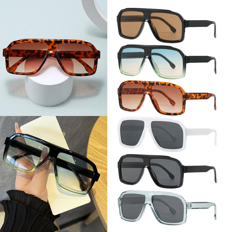 Oversized Square Anti Light Gl - Designer Sunglasses ulasan dan harga
