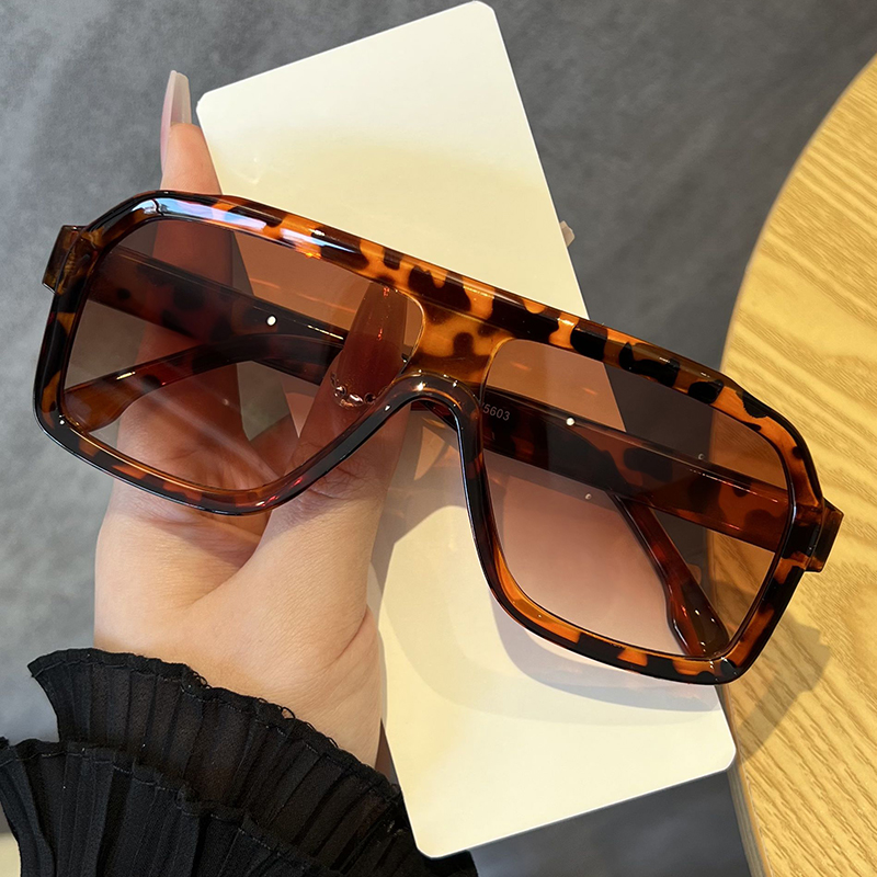 Oversized Square Anti Light Gl - Designer Sunglasses ulasan dan harga