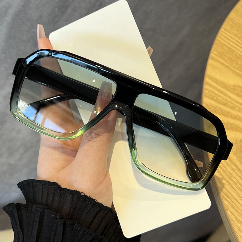 Oversized Square Anti Light Gl - Designer Sunglasses ulasan dan harga
