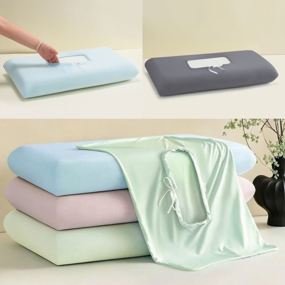 New Ice Feel Silk Pillowcase P - Silk Pillowcase ulasan dan harga