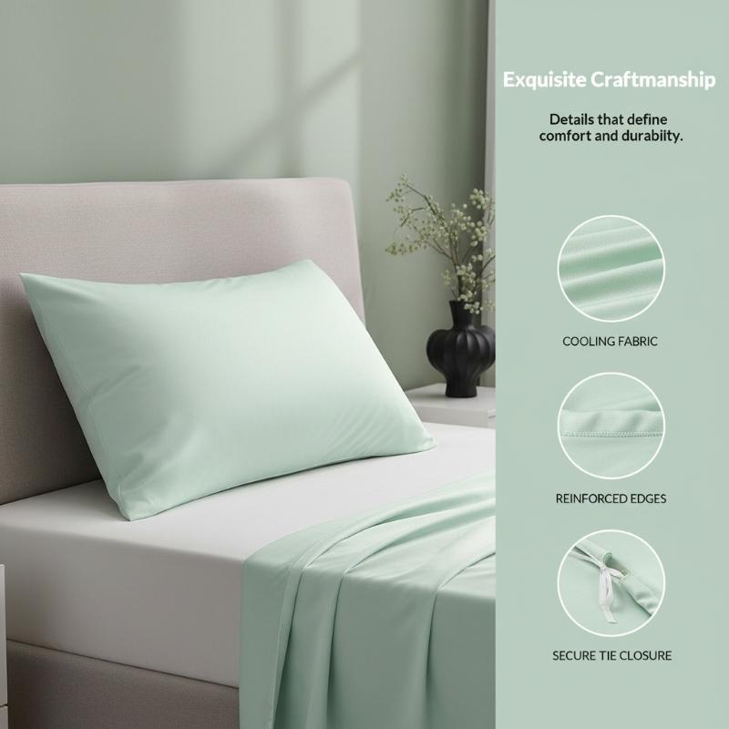 New！Summer Cooling Ice Silk Pi - Silk Pillowcase ulasan dan harga