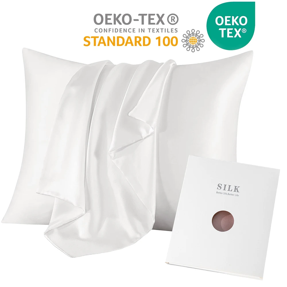 6A 30MM 100% Two Sides Pure Re - Silk Pillowcase ulasan dan harga