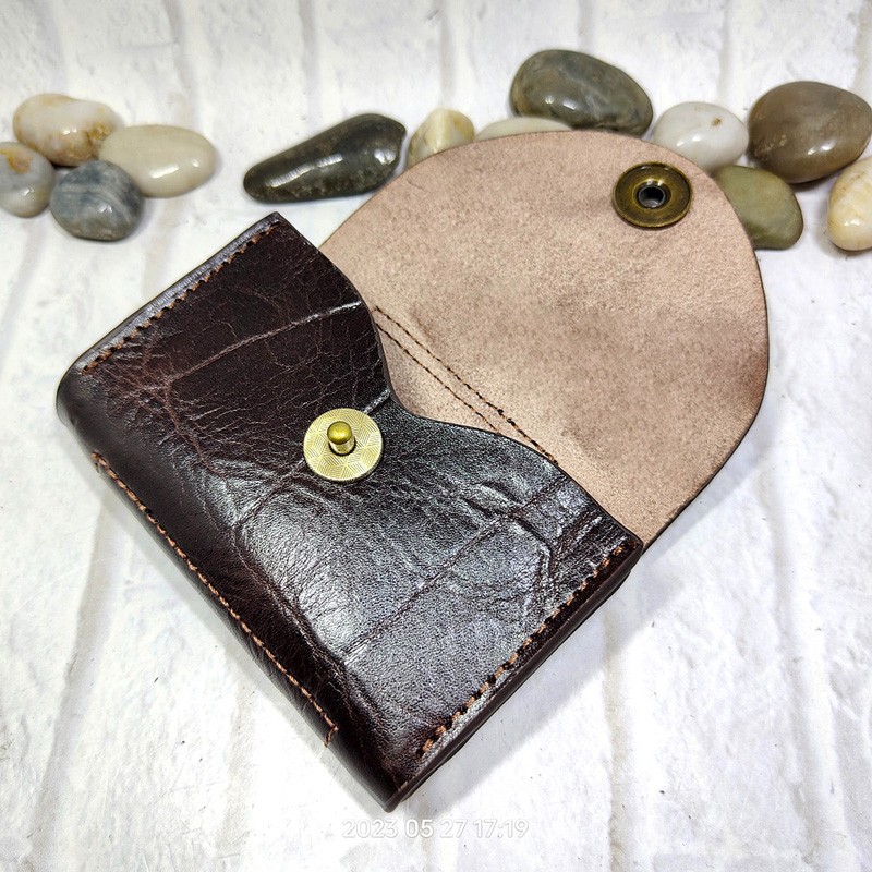 Blongk Mini Waist Bag Thin Bel - Leather Wallet Men ulasan dan harga