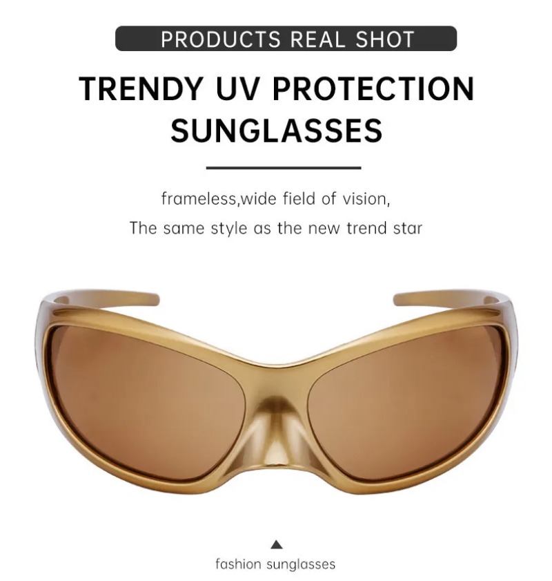 New Y2K Punk Sunglasses Women  - Designer Sunglasses ulasan dan harga