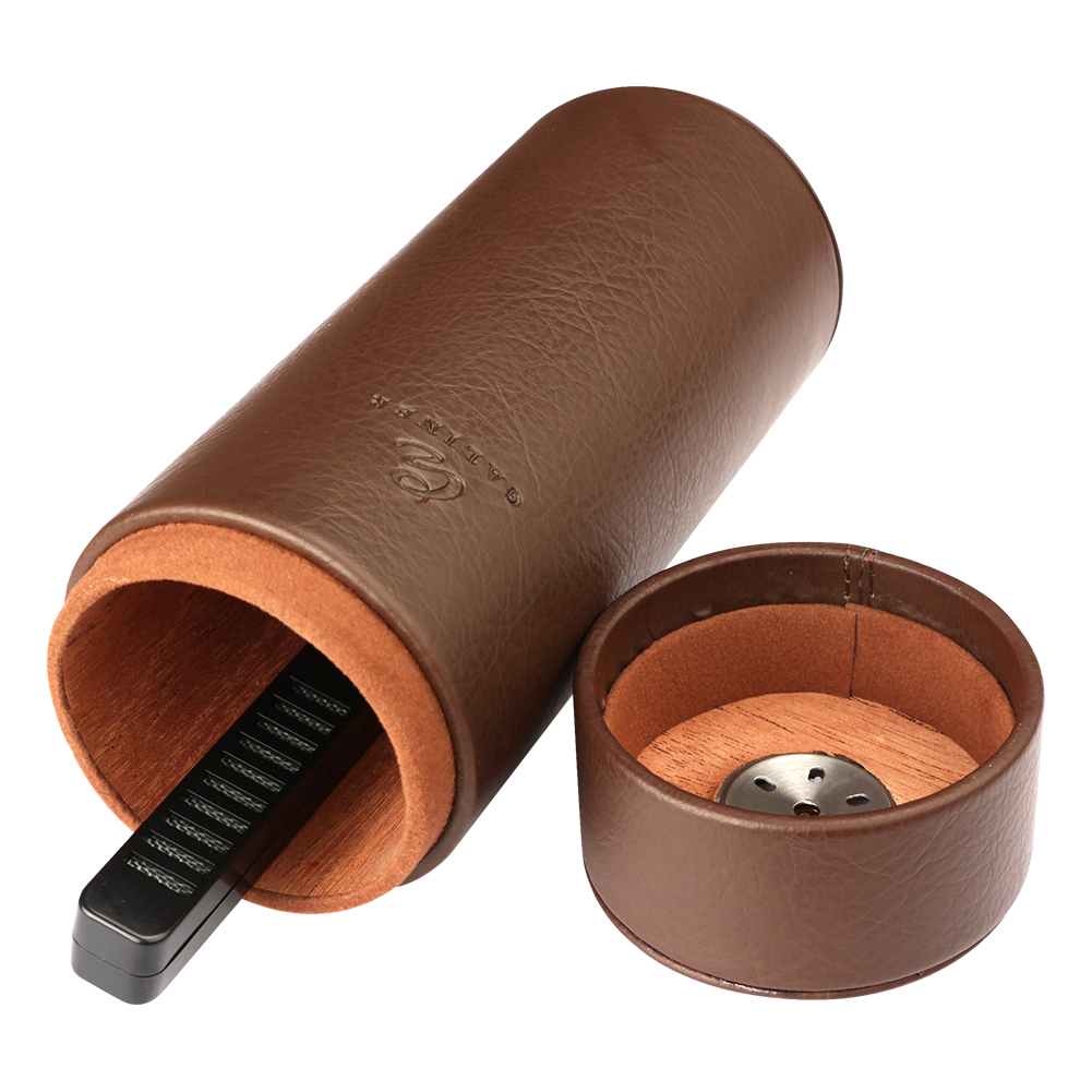 GALINER Cedar Wood Travel Humi - Premium Cigar Case ulasan dan harga