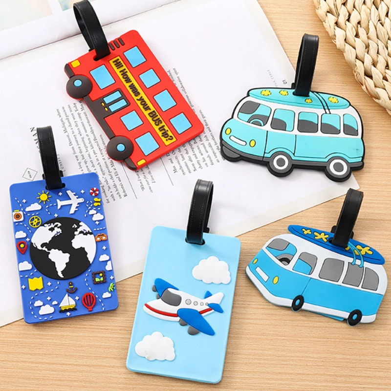 Cute Cartoon Cars PVC Silicone - Travel Luggage Set ulasan dan harga