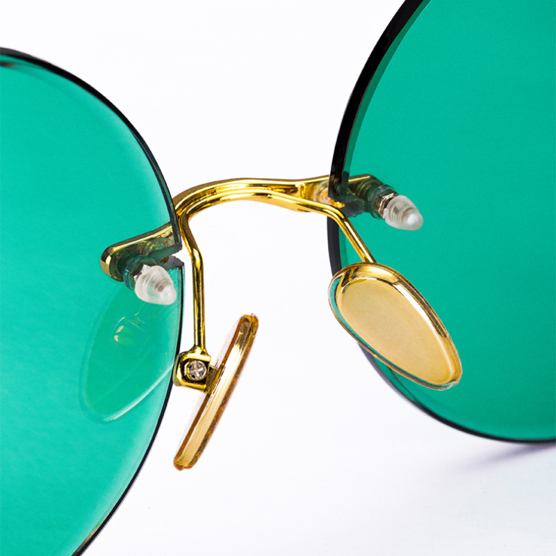 Fashion Classic Rimless Sungla - Designer Sunglasses ulasan dan harga