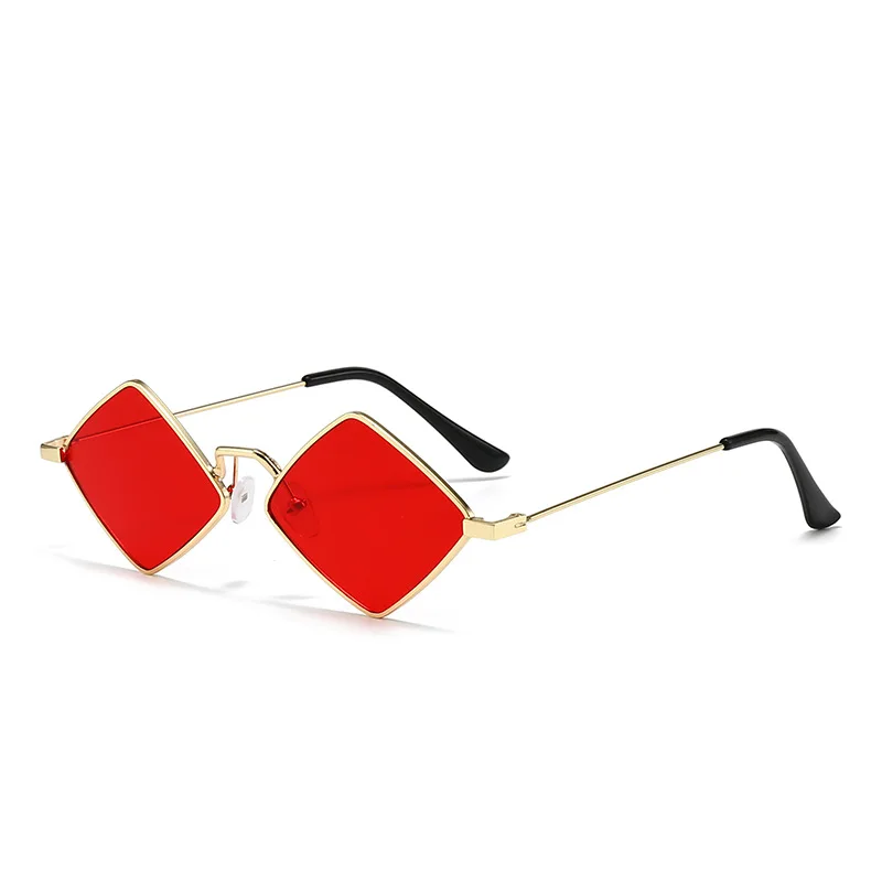 New Fashion Metal Diamond Shap - Sunglasses Uv400 ulasan dan harga