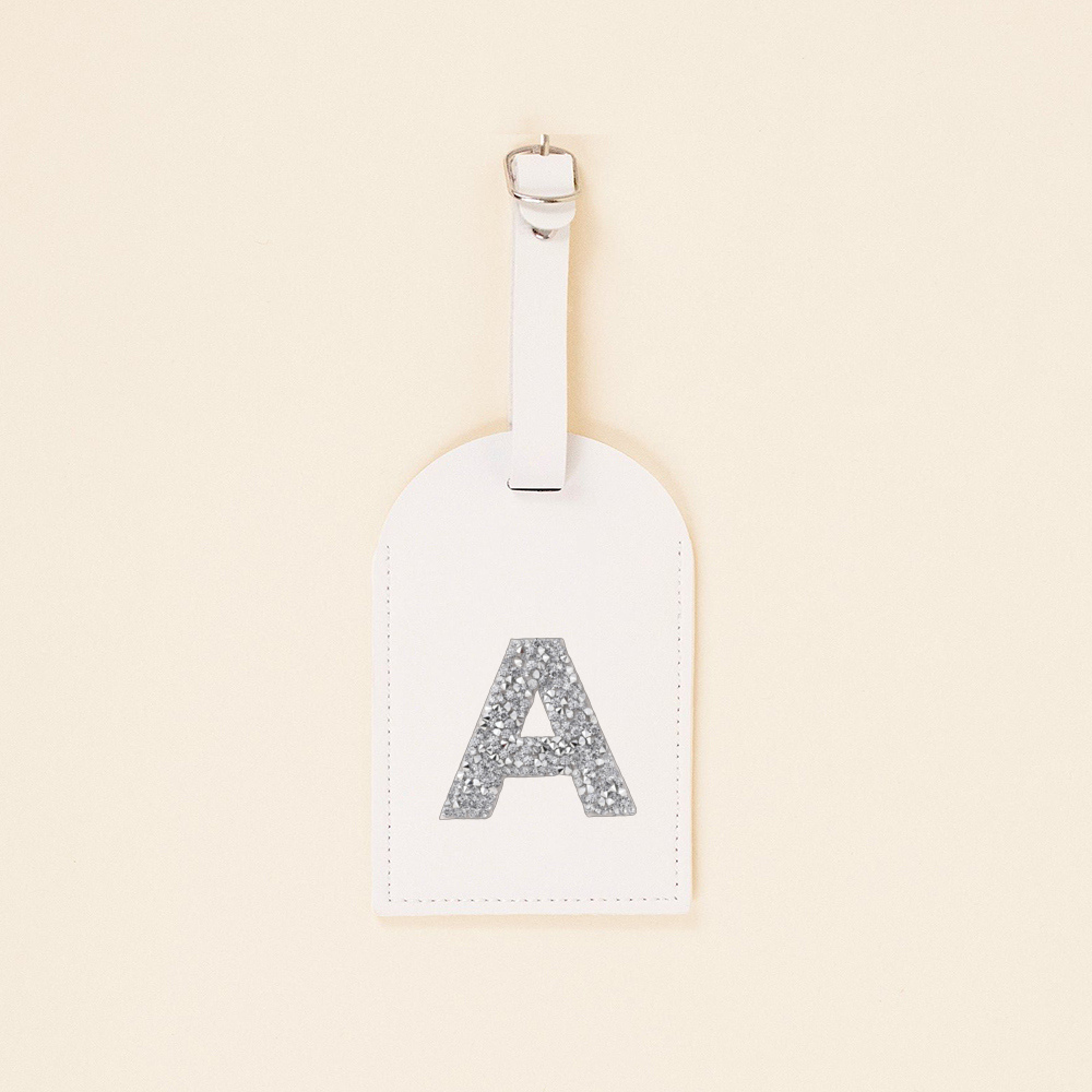 A-Z Rhinestone Monogram Leathe - Travel Luggage Set ulasan dan harga