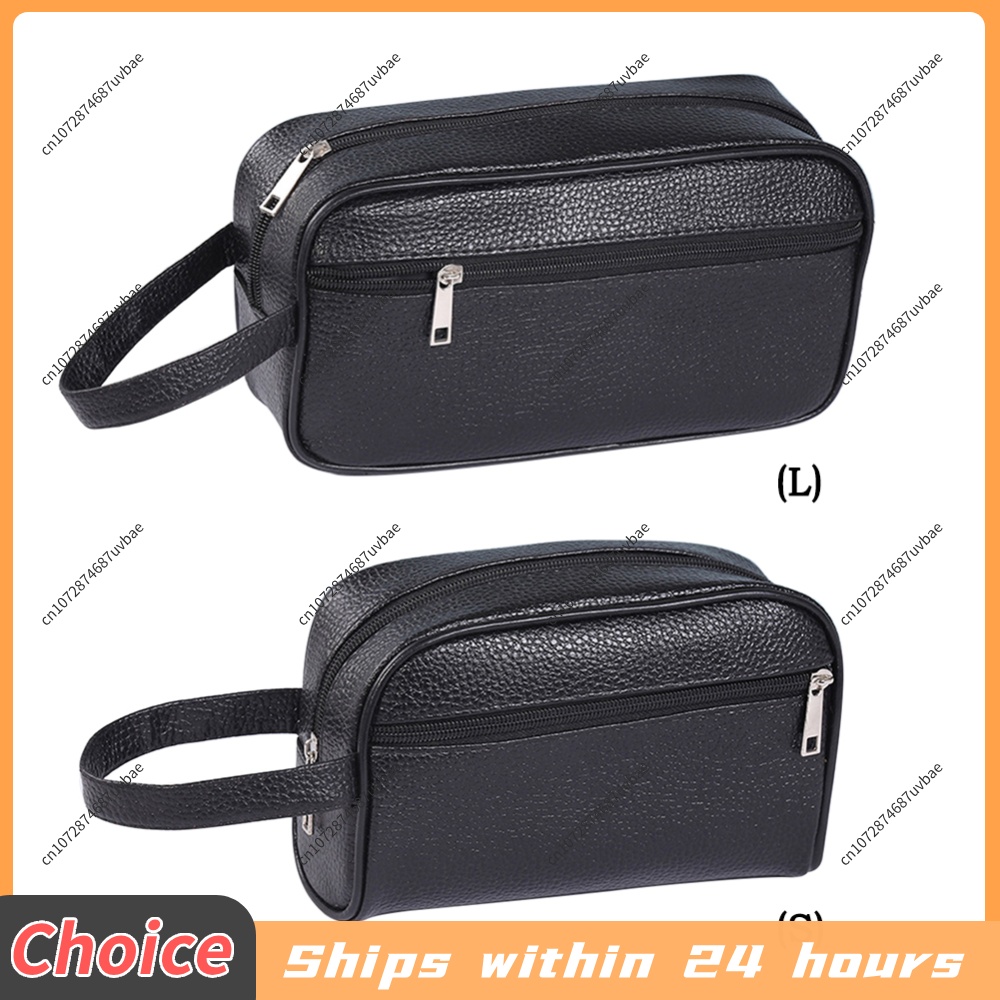 Men Women Fashion Wristlet Bag - Leather Wallet Men ulasan dan harga