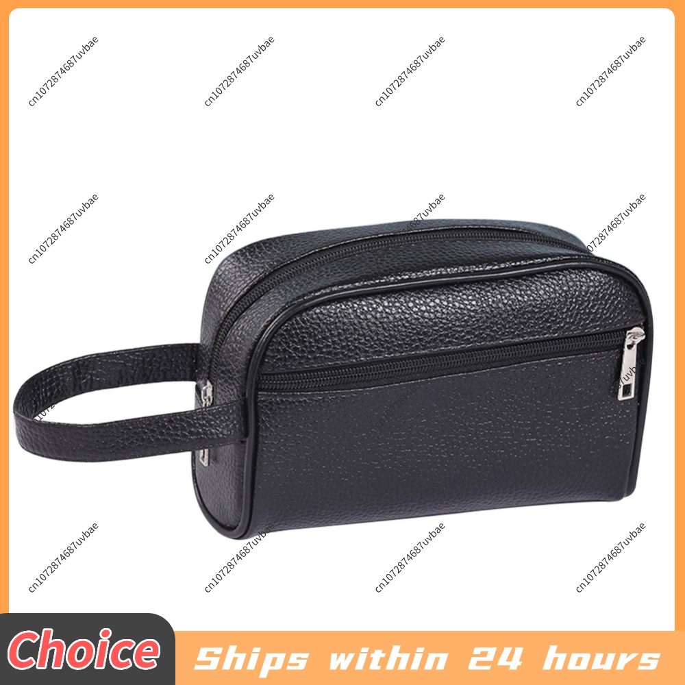 Men Women Fashion Wristlet Bag - Leather Wallet Men ulasan dan harga