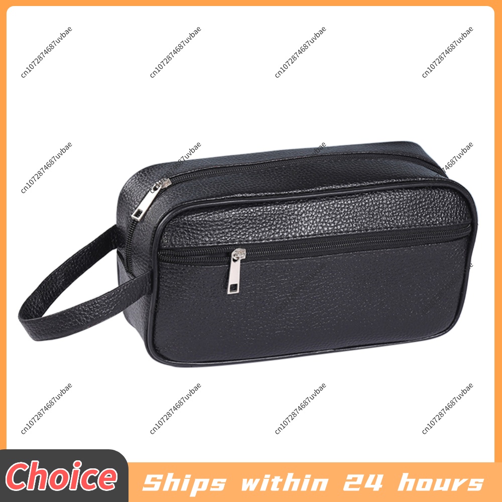 Men Women Fashion Wristlet Bag - Leather Wallet Men ulasan dan harga