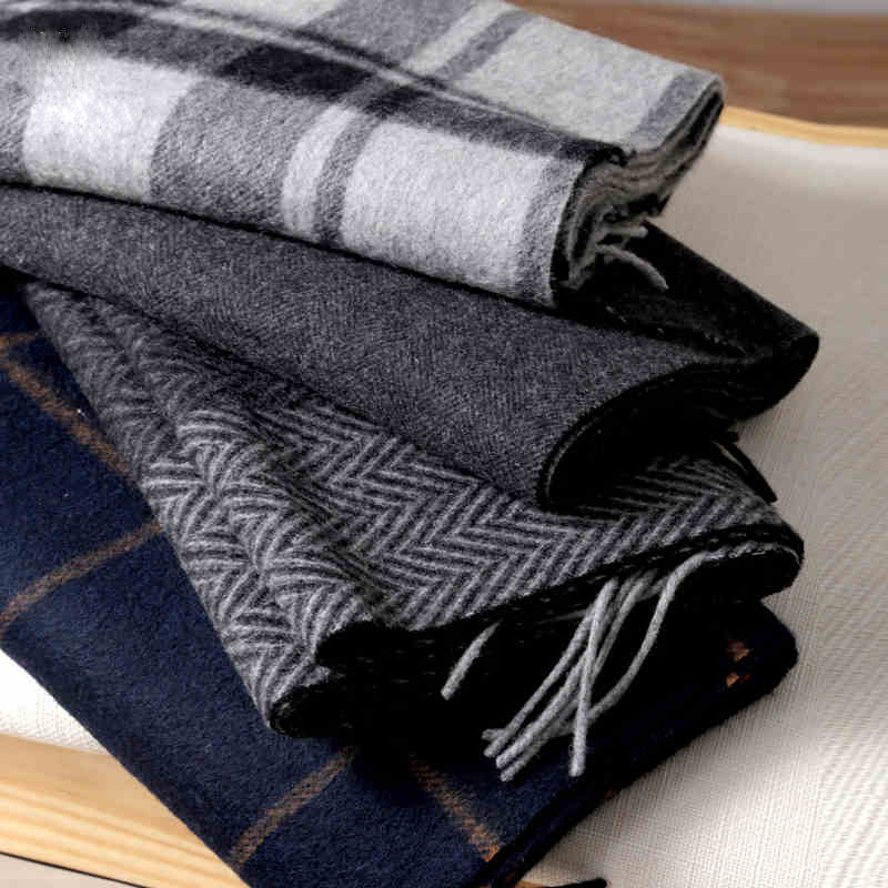 Pashmina Scarf Men Winter Stri - Cashmere Scarf ulasan dan harga