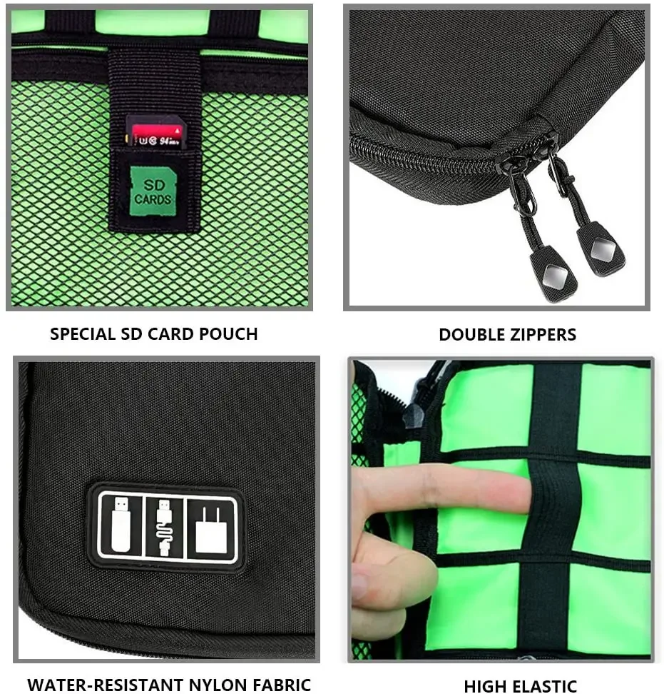 Cable Organizer Storage Bags S - Travel Luggage Set ulasan dan harga