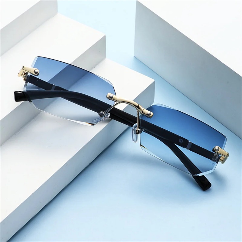 Trendy Rimless Sunglasses for  - Designer Sunglasses ulasan dan harga