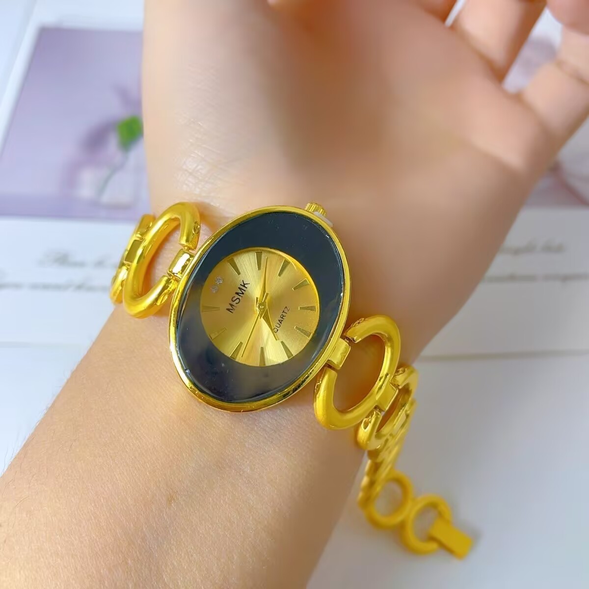 New American 24K Gold Plated W - Gold Plated Jewelry ulasan dan harga